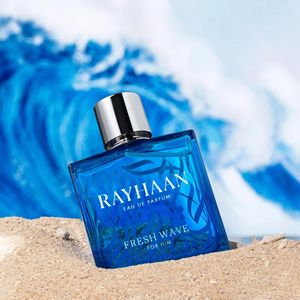 Parfum FRESH WAVE par RAYHAAN 100ml Original Dubaï Arabe Eau de Parfum Longue Durée pour Hommes - Product Image 6