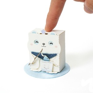 Chất Lượng Tốt Thân Thiện Với Môi An Toàn Bền Gấu Bắc Cực Đồ Chơi Trẻ Em Giáo Dục Thu Nhỏ Nhà Búp bê Mô Hình Giấy 100 + Mô Hình DIY Kit - Product Image 6