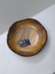 Ensemble de 2 bols de service en résine rose tourbillonnée, bois et résine, en ligne au meilleur prix, taille personnalisée, fabriqué en Inde - Product Image 4