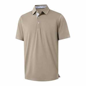 เสื้อโปโลชาย แขนสั้น สวมใส่สบาย ผลิตจากโพลีเอสเตอร์ 100% ระบายอากาศได้ดี - Product Image 1