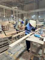 Moulures en bois massif modernes, chêne blanc, de qualité supérieure, pour encadrements, garnitures et lambris – Fabrication OEM