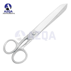 Ciseaux de tailleur professionnels en acier inoxydable, cisailles de coupe pour tissus et textiles, outil de couture robuste pour tissus - Product Image 3
