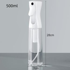 Professional 500ml <b>Big</b> Capacity High Pressure Fine Mist Spray Bottle Anti-Slip Durable Metal/Plastic IKZARSA Hair Styling - Product Image 2