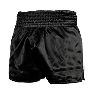 Adults' Satin Muay Thai Boxing Shorts and Kick Boxing Trunks 100% Polyester Breathable Customized Martial Arts Wear - Product Image 3