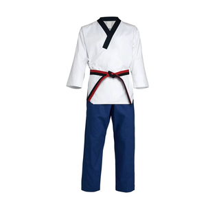 Vêtements décontractés de qualité supérieure et uniformes de taekwondo au design moderne pour hommes, vêtements d'arts martiaux sur mesure - Product Image 4