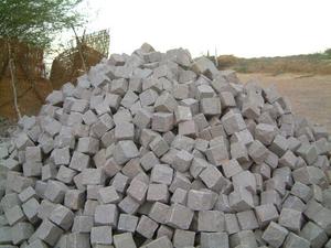 Heavy Duty Kandla Grey Sandstone <b>Cubes</b> Natural Stone Blocks for Garden Walkways Patios Parks Driveways and Hardscape Projects - Product Image 3