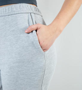 Pantalon de jogging décontracté pour femme, coupe skinny droite, taille mi-haute élastique, couleur unie, automne, 2026 BY BS - Product Image 5