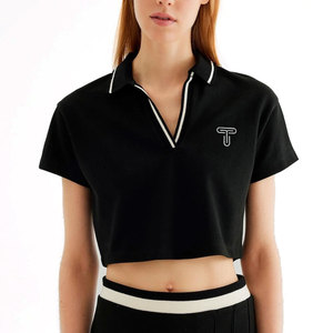 Top Corto para Mujer, Ropa Deportiva, Nuevo Diseño, Tallas para Adultos, Transpirable, Precio al por Mayor, Logotipo Personalizado, Color Personalizado - Product Image 6