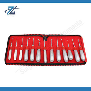 Dental Root Elevator Set Stainless Steel Dental <b>Tooth</b> Extraction Instruments Kit Ergonomic Handle Oral Surgery <b>Tools</b> Reusable - Product Image 5