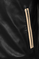 Veste en cuir de qualité supérieure pour homme avec col montant, tissu en toile respirant et à séchage rapide, nouvelle arrivée