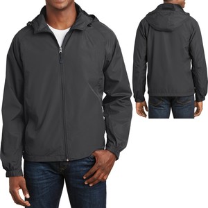 Custom Men's Lightweight Waterproof Hooded Windbreaker <b>Jacket</b> Outdoor <b>Running</b> Sports Coat Wholesale Thin <b>Reflective</b> Windcheater - Product Image 2