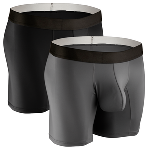 Sous-vêtements pour hommes fabriqués par le fabricant, caleçons respirants en tissu, grande taille, sportswear, sous-vêtements tricotés, couleur unie, pour un usage quotidien - Product Image 6