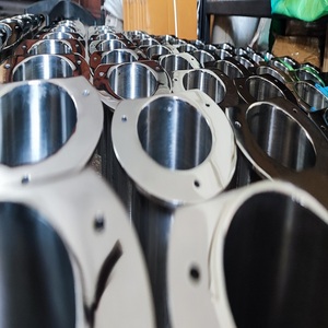 กระบอกลมคุณภาพสูง ผลิตจากทองเหลืองชุบโครเมียมขัดเงา ขึ้นรูปด้วยเครื่อง CNC ตามมาตรฐาน DIN 2391 St52 พร้อมความคลาดเคลื่อน H8 ผลิตด้วยวิธีตัดลวดด้วยไฟฟ้า (Wire EDM) - Product Image 2