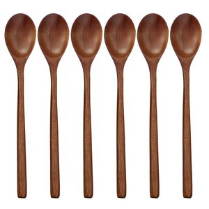 Best-seller Cuillère de service en bois naturel de haute qualité, moderne, luxueuse et durable pour hôtel, restaurant et usage domestique - Product Image 6