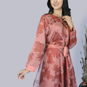 Vestido Casual de Verano para Mujer, Estampado Floral, Elegante, Cómodo, Holgado, a la Moda, para Uso Diario - Product Image 3