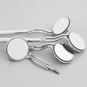 Miroir buccal dentaire avec poignée, anti-buée, rhodié, double face, pour clinique, hôpital et usage médical, par Grip Surgical - Product Image 5