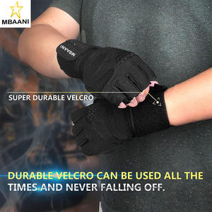 Gants de musculation ventilés avec support de poignet pour hommes et femmes, protection complète de la paume, pour la musculation - Product Image 4