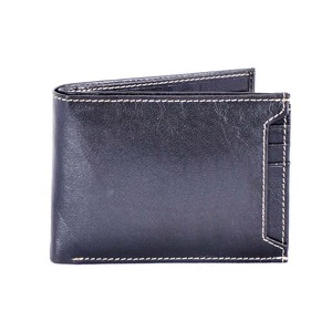 Nueva Cartera de Hombre Yamo de Diseño Moderno y Lujoso, de Cuero Genuino, Estilo Vintage, Corta, con Protección RFID, Forro de Poliéster, Abierta, de 5 Pulgadas - Product Image 1