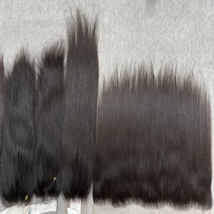 Cheveux humains vierges de qualité supérieure, fermeture frontale droite naturelle vietnamienne, perruques de cheveux humains disponibles, prêtes à être expédiées - Product Image 4