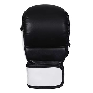 Gants de boxe MMA en cuir de haute qualité, respirants, légers, imperméables, extensibles, à séchage rapide, demi-doigts, best-sellers - Product Image 5