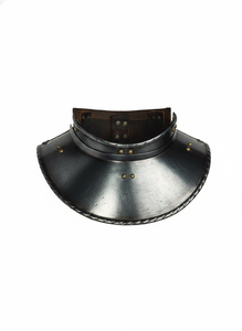 Armadura de Cuello Medieval Hecha a Mano en Acero Suave con Acabado Pulido para Ferias Renacentistas, Cosplay y Decoración del Hogar - Product Image 3