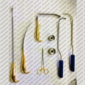 Juego de Instrumentos Innovadores para Cirugía de Senos, 8 Piezas, Acero Inoxidable, Juego de Retractores Manuales para Cirugía de Senos, CE - Product Image 3