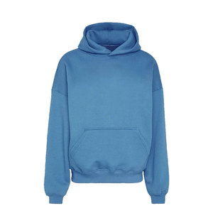 Sudadera con Capucha Beige para Hombre, Corte Regular, 50% Algodón, Tejido de Punto, Informal, con Bolsillo Delantero, Estilo Vanguardista de Invierno - Product Image 5