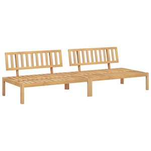 Set di mobili da giardino in legno massello di Acacia 2 pezzi Pallet da 2 pezzi - Product Image 2