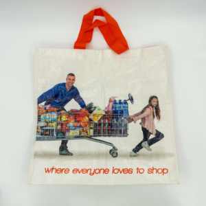 Bolsas tejidas PP Bolsas de compras Bolsas de comestibles Impresión personalizada Reutilizable Durable Fábrica de Vietnam - Product Image 3