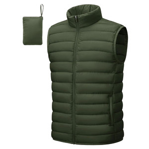 Chaleco Acolchado para Hombre a Precio Accesible, Chaqueta de Invierno Cálida, Chalecos Acolchados para Hombre, Chaleco Ligero sin Mangas para Exteriores - Product Image 1
