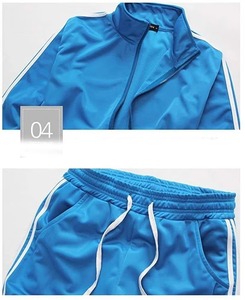 Ensembles de survêtements pour hommes, ensembles de survêtements décontractés pour hommes, ensembles de survêtements avec veste et pantalon, tenue en 2 pièces - Product Image 3