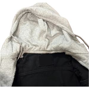 Vente en gros Meilleurs jeans en denim à manches longues pour femmes Décoration boutonnée OEM Personnalisé à capuche Lavé Style ÉLÉGAN 100% coton - Product Image 4