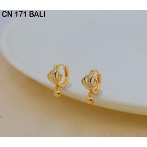 Trendy Fashion <b>Stud</b> Earrings Gold Plated Hoop Earring for Women Diamond <b>Stud</b> Earrings Fashion Jewellery Gold Plated Hoop Earring - Product Image 5
