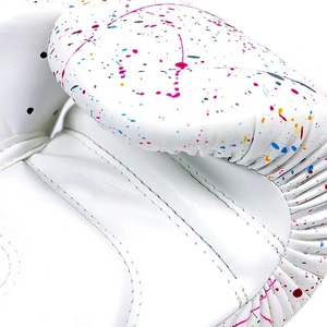 Guantes de Boxeo Fairtex Blancos Profesionales de Primera Calidad, Guantes de Boxeo de Entrenamiento de Cuero Genuino con Agarre para las Manos - Product Image 6