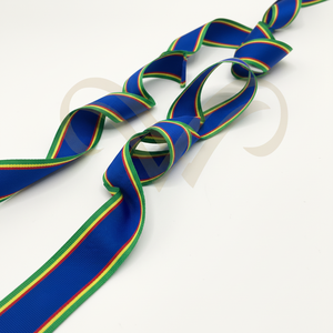 Cintas de Moño Personalizadas al por Mayor, Mezcla de Viscosa y Seda de Primera Calidad para Premios Ceremoniales y Uniformes - Product Image 3