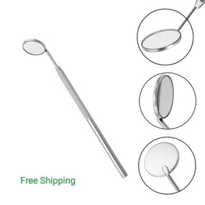 Juego de Instrumentos Quirúrgicos Dentales de 3 Piezas: Espejo, Pinza y Explorador, con Mango Manual Roscado Plateado, Certificado CE Clase I - Product Image 5