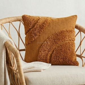 Vintage Style Tufted Diamond <b>Cushion</b> Cover <b>Personalized</b> Rustic Trendy 20X20 Farmhouse Decor Tufted Pillowshams - Product Image 2