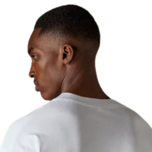 Camiseta de Algodón Extra Grande para Hombre, con Logotipo Minimalista en el Pecho, Estilo Urbano, Manga Corta, Informal y Moderna - Product Image 4