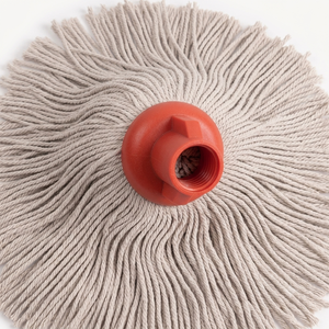Tête de balai serpillère en coton hautement absorbant, recharge robuste pour balai à tige filetée en plastique, pour le nettoyage des sols - Product Image 3
