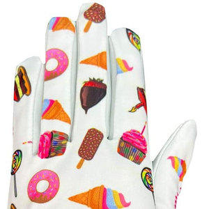 Nuevos guantes de golf para niños y niñas, color azul oscuro y negro, Material de alta calidad, guantes deportivos de golf duraderos, ropa de golf de microfibra - Product Image 3