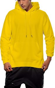 Sweat-shirt à capuche thermique en polaire épaisse pour homme, idéal pour la gym, l'entraînement, la course à pied, le fitness et les activités de plein air - Product Image 5