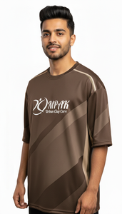 เสื้อยืดโอเวอร์ไซส์สไตล์สตรีทพิมพ์ลายแบบซับลิเมชั่นสำหรับผู้ชายแฟชั่นลำลองแนวเมือง - Product Image 5