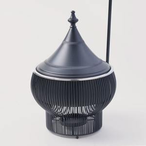 ถาดอุ่นอาหารทรงกลมสแตนเลสสีดำด้านแบบแขวน พร้อมฝาโดมแหลม สำหรับบุฟเฟ่ต์โรงแรมหรู - Product Image 4