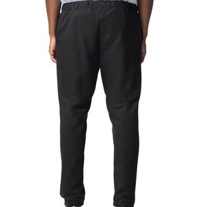 Adult Midweight Sweatpants with Side Pockets Elastic Waist Casual Jogger <b>Trousers</b> Soft Cotton Blend <b>Lounge</b> Sports Pants - Product Image 2