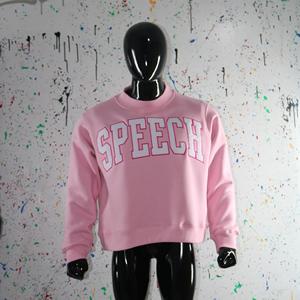 Sudadera SPEECH PINK con cuello alto 100% algodón URBAN PRODUCTIONS - Product Image 2