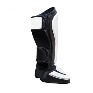 Mejor Precio en Protectores de Espinilla para Boxeo, Fabricante OEM Personalizado, Venta al Por Mayor de Protectores de Pierna de Cuero para Muay Thai, Kickboxing y MMA, Directo de Fábrica - Product Image 2