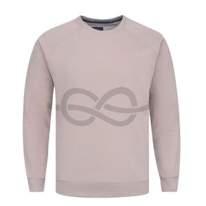 เสื้อสเวตเตอร์สำหรับผู้ชายเสื้อสเวตเตอร์คอกลมแบบเรียบใส่ได้ทั้งใบหน้าปักลายโลโก้สไตล์วินเทจแบบเรียบ - Product Image 1