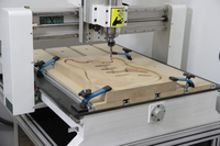 Máquina enrutadora cnc 6090 de 3 ejes, minimáquina de grabado diy de QUICK cnc K6090T