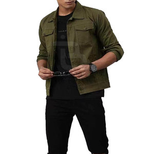 บริการ OEM เสื้อแจ็คเก็ตยีนส์ผู้ชายคุณภาพสูง ออกแบบตามสั่ง ดีไซน์ใหม่ ระบายอากาศได้ดี เสื้อแจ็คเก็ตยีนส์ฤดูหนาวสำหรับผู้ชาย - Product Image 4