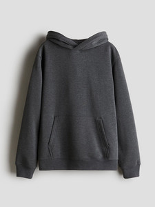 เสื้อฮู้ดผู้ชายสีน้ำเงินกรมท่าพรีเมียม – ผ้าฟลีซผสมฝ้ายเนื้อนุ่ม สไตล์ลำลองแนวสตรีทแวร์ พร้อมกระเป๋าจิงโจ้และทรงหลวมสบาย - Product Image 3